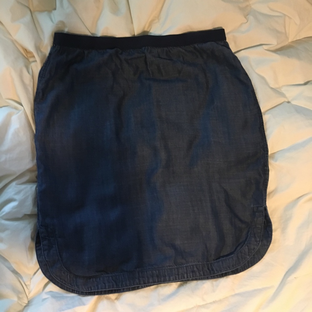 Gap Chambray Skirt